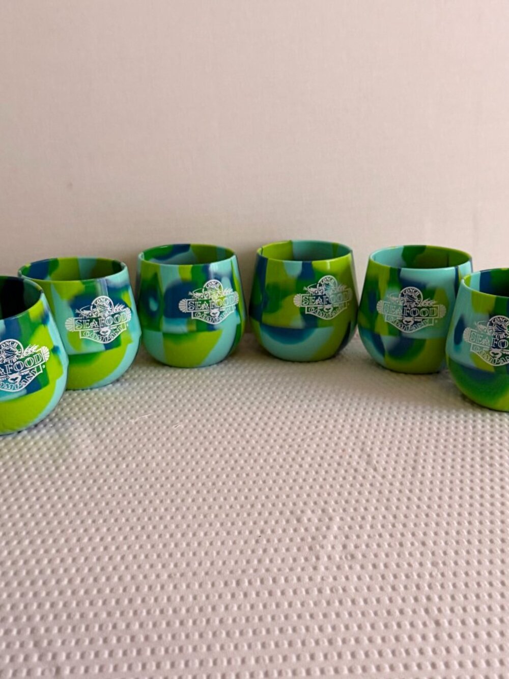 6 -  Silipint “Conch Republic Seafood Company"/Key West Silicone Tumblers